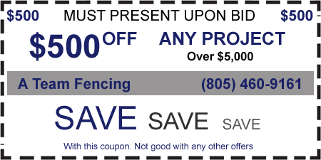 A Team Fencing Coupon